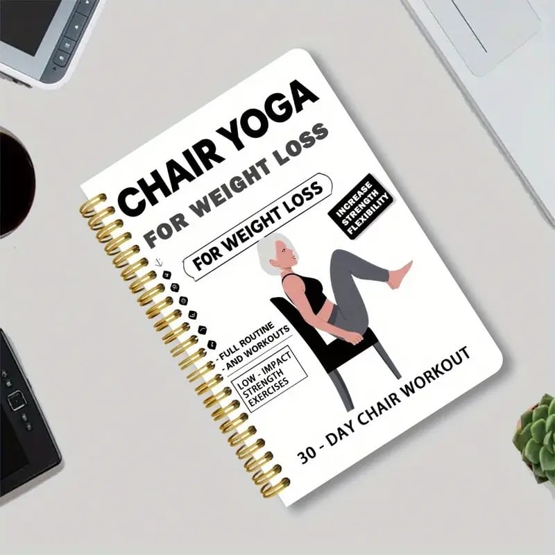 The 30-Day Chair Yoga Guide - Lose Weight From Your Seat + 50% OFF