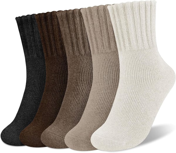 The CozyCloud Mid-Calf Socks - Ultra-Soft Warmth, Zero Itch, Perfect for Boots + 50% OFF