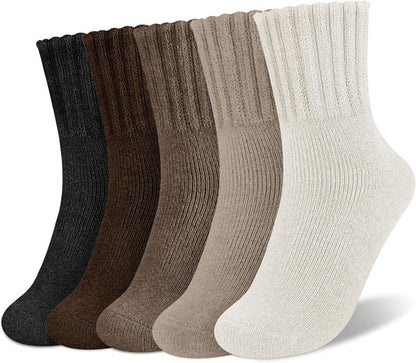 The CozyCloud Mid-Calf Socks - Ultra-Soft Warmth, Zero Itch, Perfect for Boots + 50% OFF