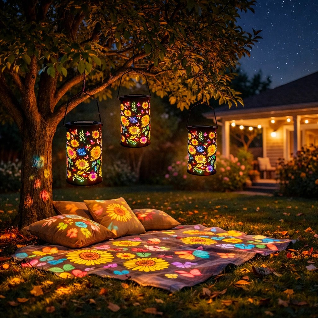 The AuraGlow Sunflower Lantern — Artistic Solar Illumination + 50% OFF