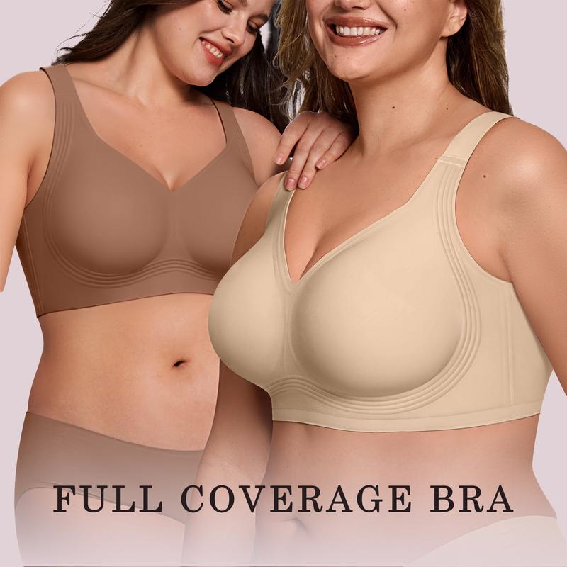 The AuraSupport Wireless Bra - Full Coverage, Zero Wires + 50% OFF