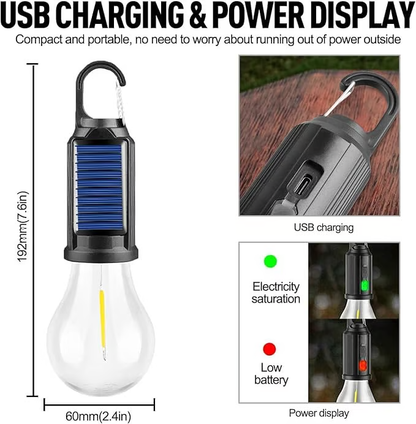 The SolarBeam Camping Lantern - Light, Power, and Portability + 1+1 FREE