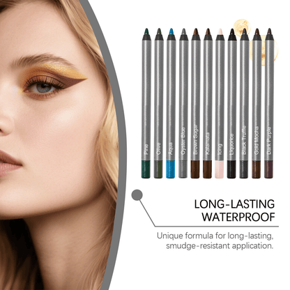 The AuraLock Eyeliner Duo - 1440-Minute Smudge-Proof, Precision Defined Eyes + 1+1 FREE