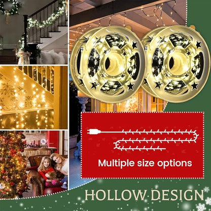 The SparkleWave Fairy Lights - IP44 Waterproof, 8 Dynamic Modes, and Energy Efficient + 50% OFF