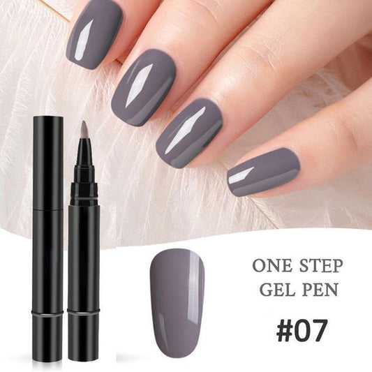 Glazelle – 18-Color One Step Gel Nail Pen Set with Mini UV Lamp +Bu 1 Get 1 FREE