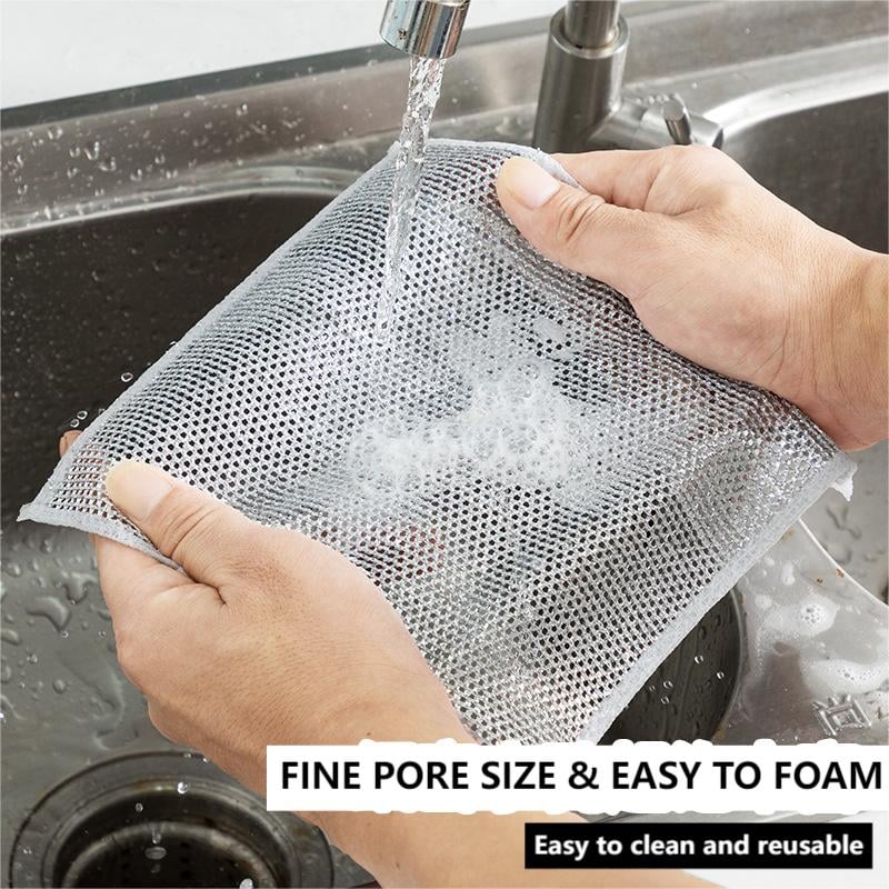 The MiracleScrub Cleaning Cloth - Scrub Without Scratching +50% OFF