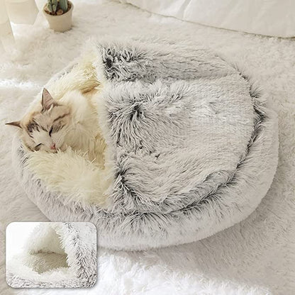 The CozyCave Pet Bed - Anxiety-Free, Cozy Sleep + 50% OFF
