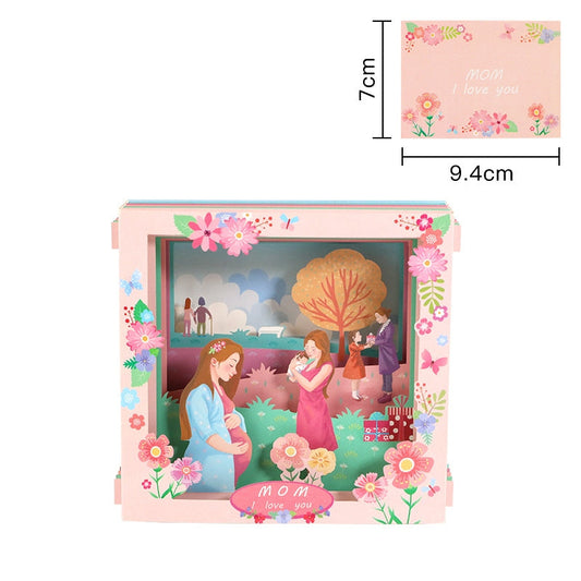 Bloomfold™ – 3D Pop-Up Mother's Day Card with Hidden Note Slot & Luxury Envelope + 1+1 FREE