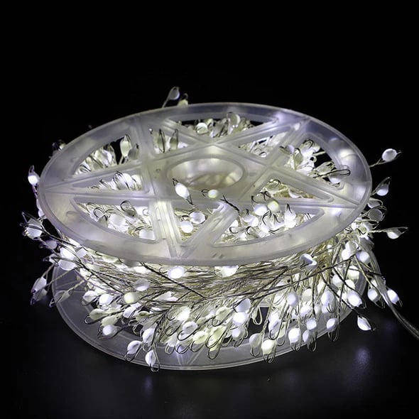 The SparkleWave Fairy Lights - IP44 Waterproof, 8 Dynamic Modes, and Energy Efficient + 50% OFF