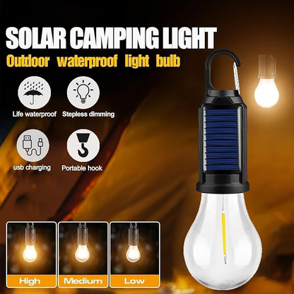 The SolarBeam Camping Lantern - Light, Power, and Portability + 1+1 FREE