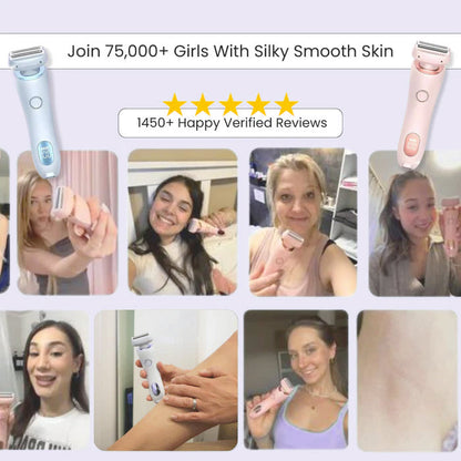 The Smooth Shave Razor - Silky Smooth Skin, Guaranteed. + 50% OFF