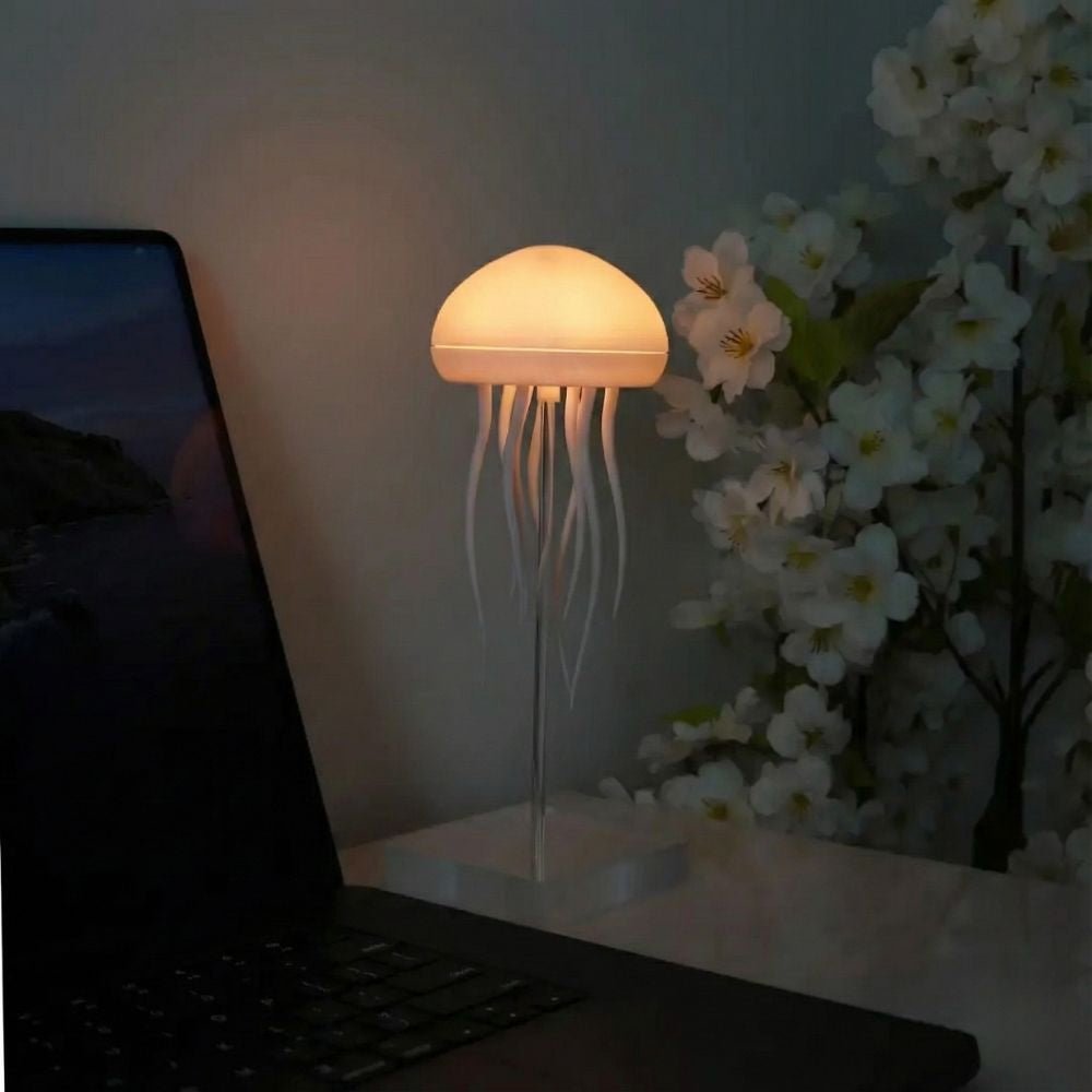 The AuraGlow Jellyfish Lamp — Rechargeable Floating Ambient Light + 50% OFF