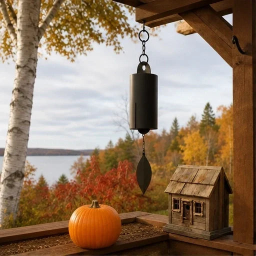 Vesperbell – Handcrafted Deep-Tone Steel Garden Bell Windchime + 50% OFF