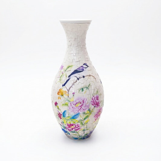 Petalcraft™ – DIY 3D Puzzle Vase with Built-In Water Reservoir for Real Flowers + 50% OFF