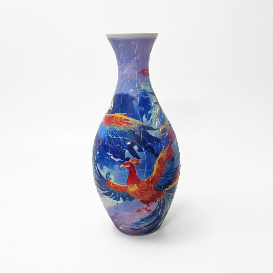 Petalcraft™ – DIY 3D Puzzle Vase with Built-In Water Reservoir for Real Flowers + 50% OFF