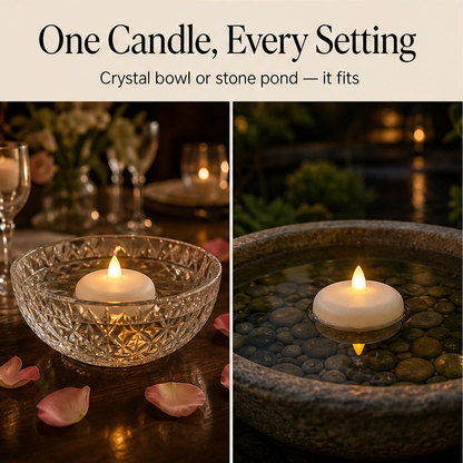Vesper™ – Waterproof Flameless Floating LED Candles + 50% OFF