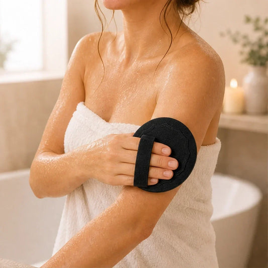 Silkbuff – Exfoliating Dual-Texture Bath Scrub Gloves - Buy 1 + 1 FREE