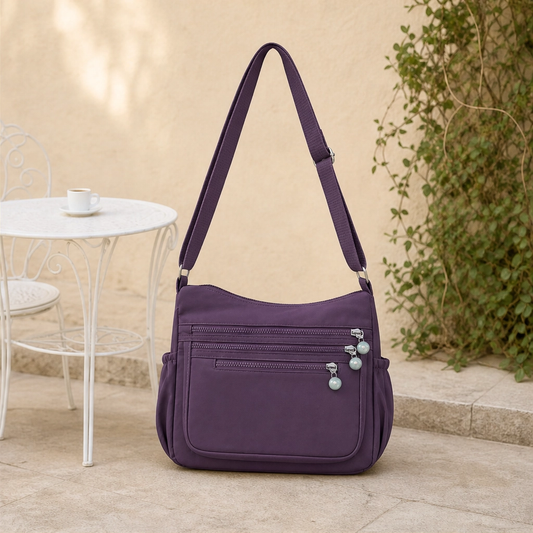 Willowbrook™ – Lightweight 4-Pocket Nylon Crossbody Bag + 50% OFF