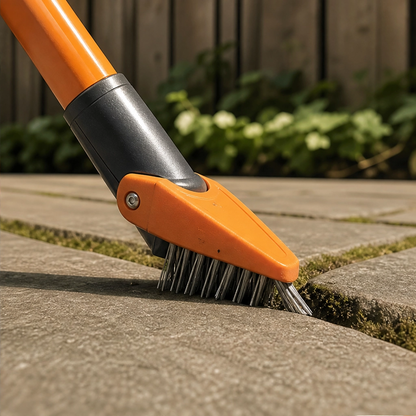 Mossridge™ – 3-in-1 Stand-Up Wire Brush Weed Remover for Patios & Pavers + 50% OFF