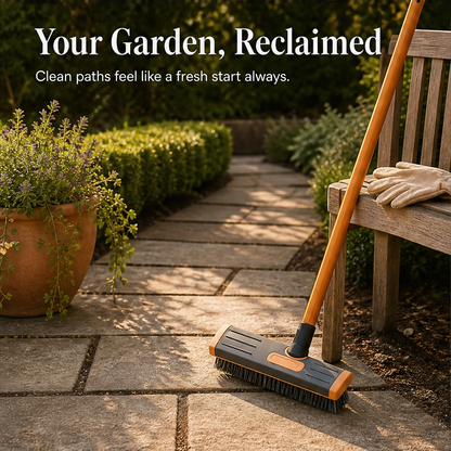 Mossridge™ – 3-in-1 Stand-Up Wire Brush Weed Remover for Patios & Pavers + 50% OFF