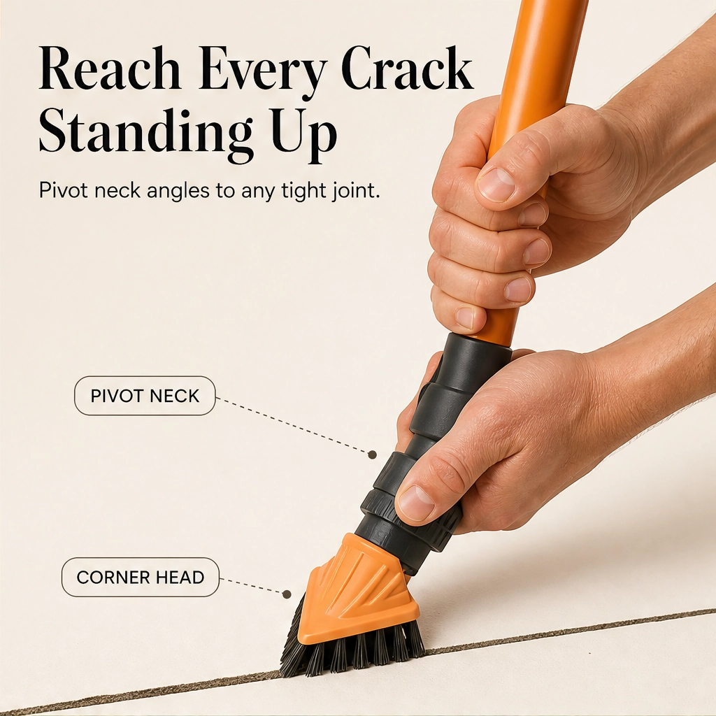 Mossridge™ – 3-in-1 Stand-Up Wire Brush Weed Remover for Patios & Pavers + 50% OFF