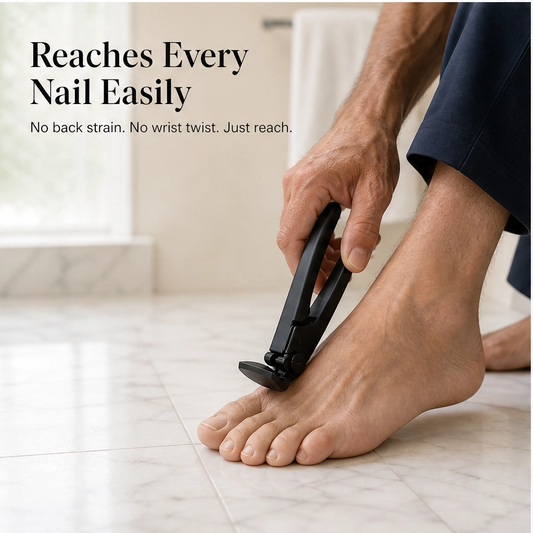 Keenly – Wide-Jaw Stainless Steel Nail Clipper with Catch Tray & Safety Lock + 50% OFF