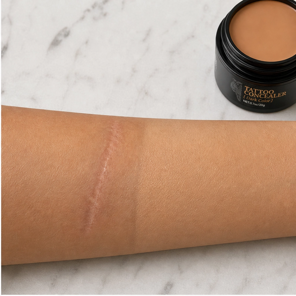 Veilura – Dual-Shade Custom-Match Waterproof Scar & Tattoo Concealer + BUY 1 PICK 1