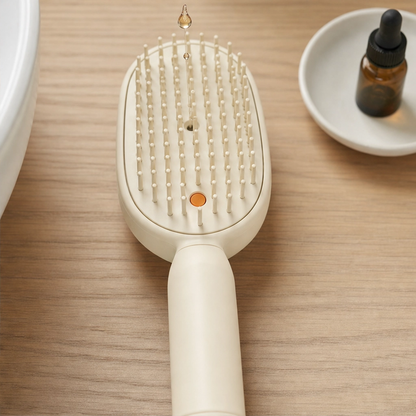 Glissette™ – 2-in-1 Misting Detangle & Massage Hair Brush + 50% OFF