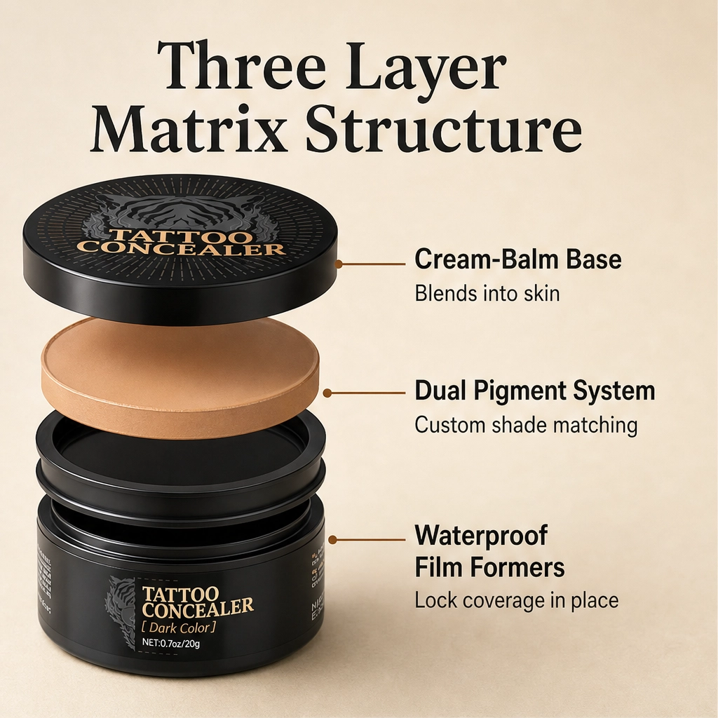 Veilura – Dual-Shade Custom-Match Waterproof Scar & Tattoo Concealer + BUY 1 PICK 1