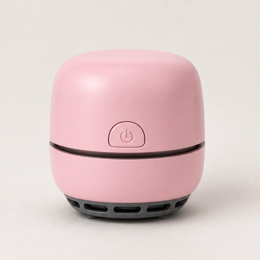 Hushvac – Quiet Mini Desk & Car Vacuum with Brush Head + 50% OFF