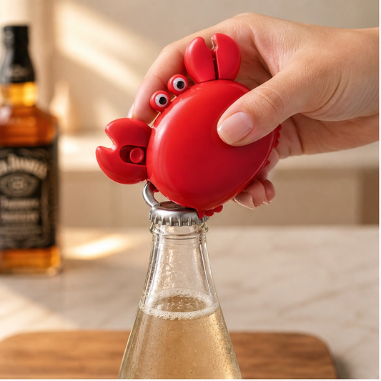 Pinchet – 3-in-1 Magnetic Crab Bottle Opener, Box Cutter & Mini Scissors + 50% OFF
