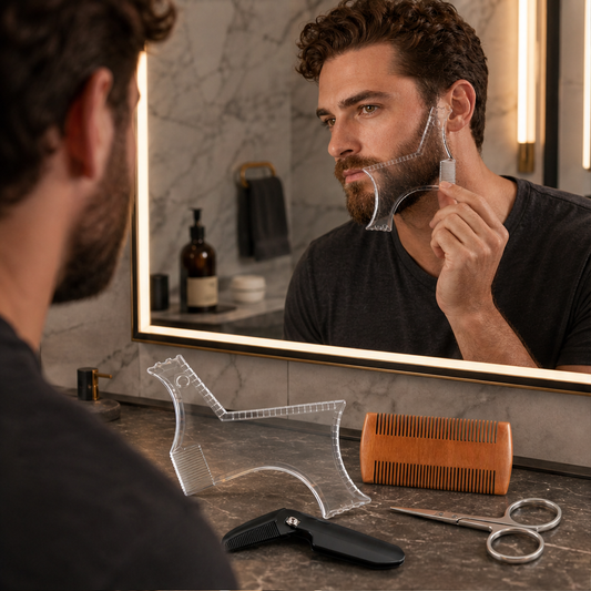 Jawline – Symmetrical Contour Beard Shaping Template + 50% OFF lifestyle