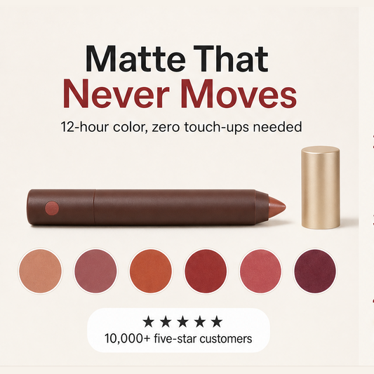 Muselle – Long-Wear 2-in-1 Liner &amp; Lipstick Crayon + BUY 1 + PICK 1 FREE COLOR features