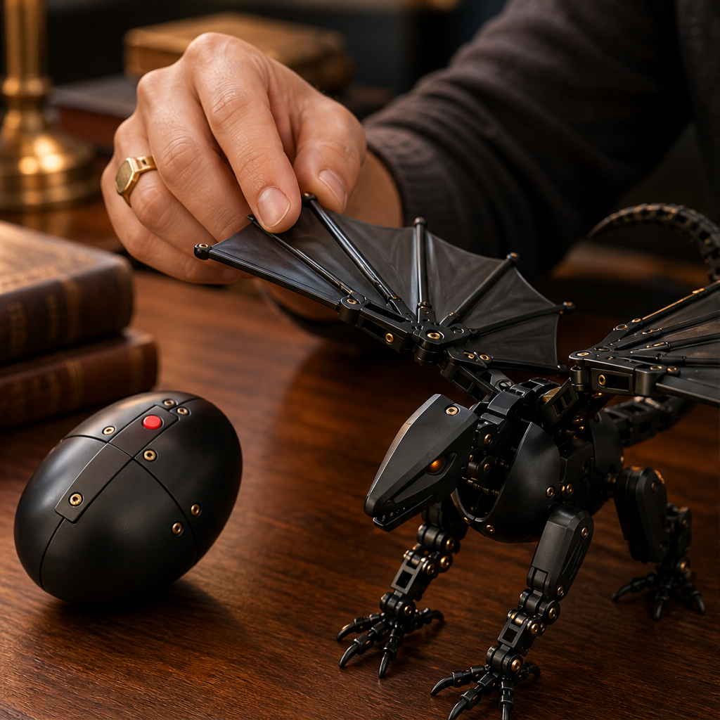 Shellwyrm – Egg to Dragon Transforming Mechanical Figure + 50% OFF lifestyle