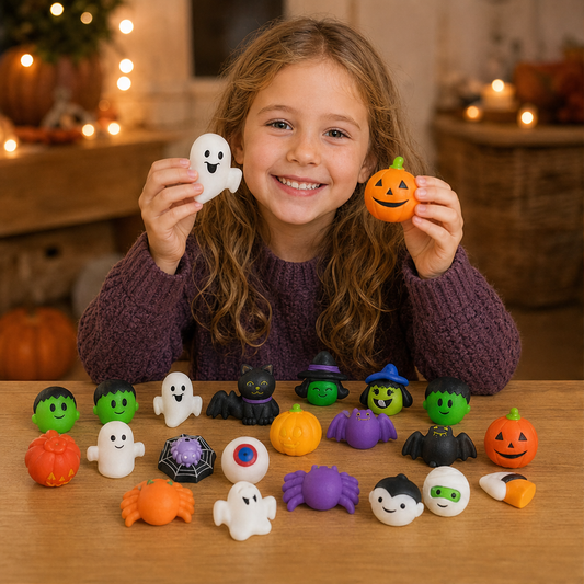 Boonest – 50pc Halloween Mochi Squishy Toys, Party Favour Set + 1+1 FREE lifestyle