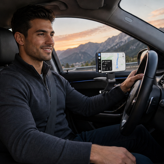 Clampora – N52 Magnetic 360° Rotating Folding Car Phone Mount + 50% OFF lifestyle