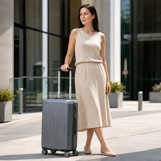 Rollguard – Silent Roll, Scuff-Proof Luggage Wheel Protection Covers + 50% OFF lifestyle