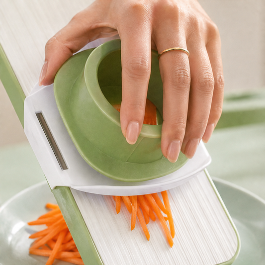 Choplin – 5-Blade Hand-Guard Vegetable Slicer with Storage Box + 50% OFF lifestyle