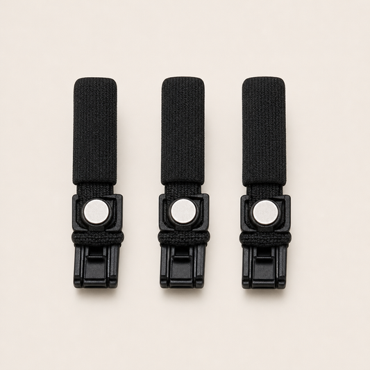 Clasqo – No-Sew Screw-On Zipper Repair Pullers + 50% OFF Black