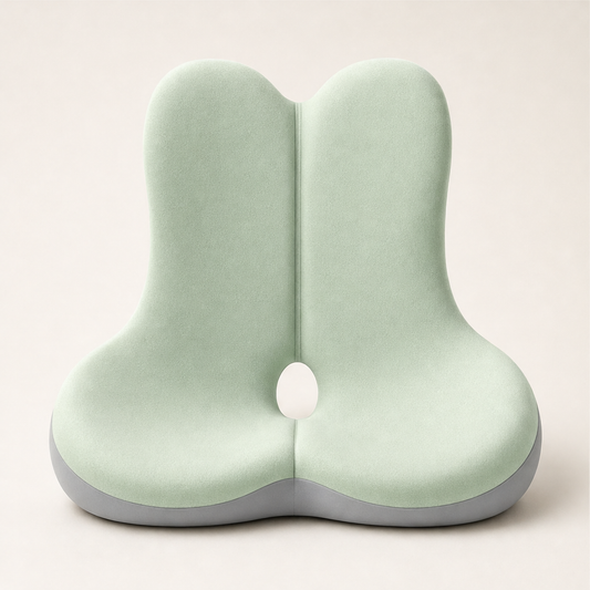 Spinalux – Ergonomic Memory Foam Seat & Back Support Cushion + 50% OFF Sage Green