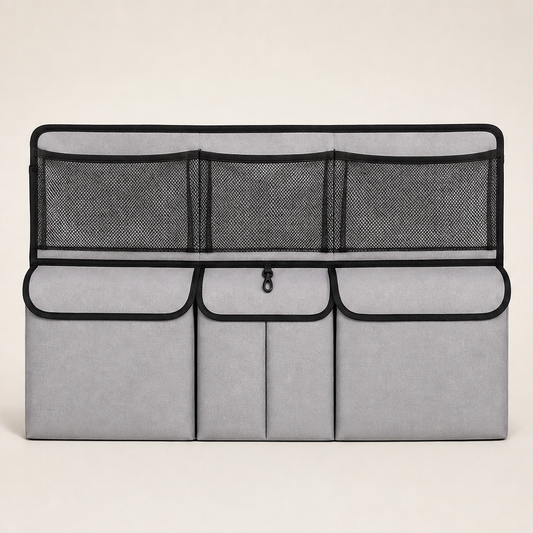 Trunkwell – Hanging Multi-Pocket Car Trunk Storage Organiser + 50% OFF Grey