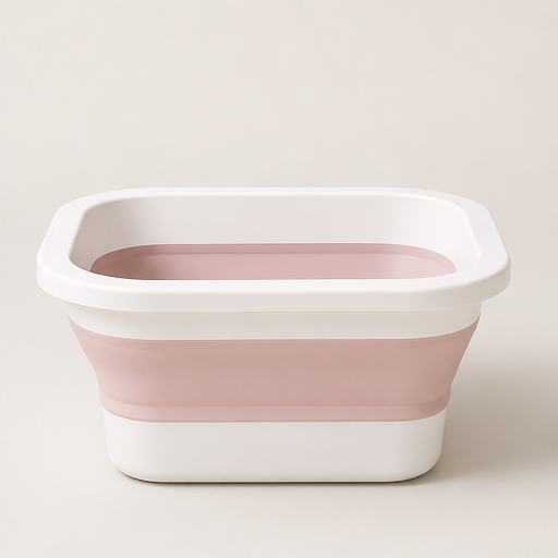 Soleflow – Foldable Acupressure Foot Spa Tub Pink