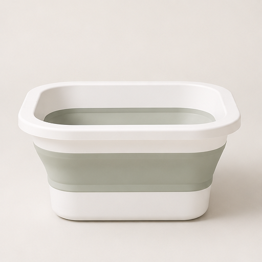 Soleflow – Foldable Acupressure Foot Spa Tub Sage Green