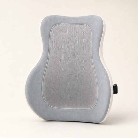 Spinalis – Ergonomic 3D Memory Foam Lumbar Support Cushion + 50% OFF Grey