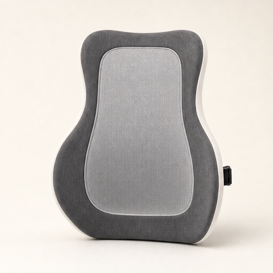 Spinalis – Ergonomic 3D Memory Foam Lumbar Support Cushion + 50% OFF Dark Grey