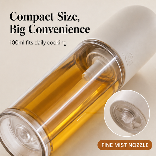 Mistvale – Fine Mist Control 100ml Oil Sprayer for Cooking + 50% OFF features