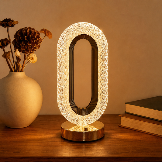 Lumecroft – Rechargeable Touch Crystal Bedside Nightlight + 50% OFF lifestyle
