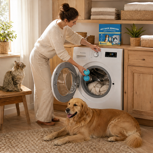 Furlish – Reusable No-Snag Pet Hair Remover Laundry Balls + 50% OFF lifestyle