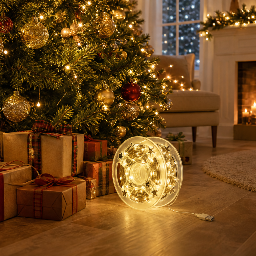 Glowbury – USB Fairy Lights with Reusable Star Reel + 50% OFF lifestyle