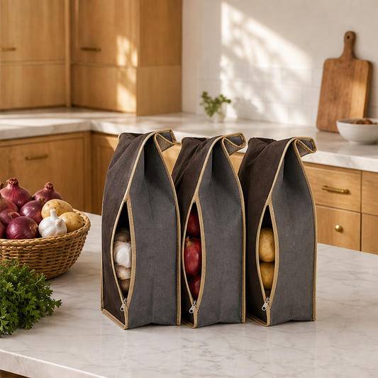 Rootwick – Light-Blocking Breathable Potato and Onion Storage Bag + 50% OFF lifestyle